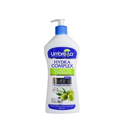 ژل کرم مرطوب کننده آمبرلا حاوی عصاره زیتون 600 میلی لیتری