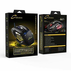 ماوس گیمینگ سیبراتون KM3105G