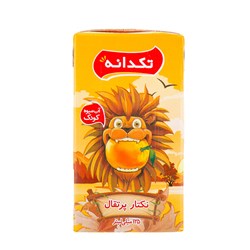 آب پرتقال طبیعی کودک تکدانه 125 میلی لیتری