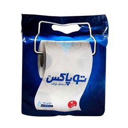 دستمال توالت سه لایه توپاکس بسته 4 عددی
