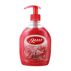مایع دستشویی صدفی صورتی سیو 500 گرمی