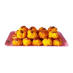 شیرینی رز نارگیلی شیرینی سرای یاس 500 گرمی