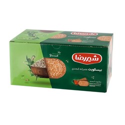 بیسکویت عصرانه کنجدی شیررضا 1100 گرمی