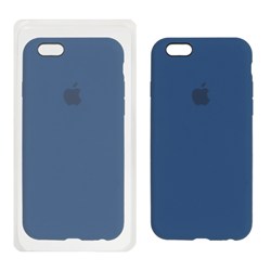 قاب سیلیکونی پاک کنی اورجینال Apple iPhone 6 / iPhone 6s - آبی اقیانوسی (پک اصلی)