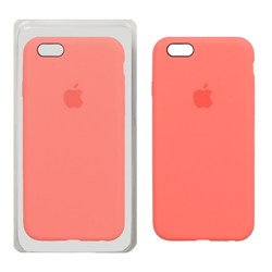 قاب سیلیکونی پاک کنی اورجینال Apple iPhone 6 / iPhone 6s - مرجانی (پک اصلی)
