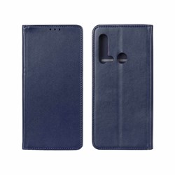 کیف موبایل مغناطیسی دور دوخت Huawei Nova 5i / P20 Lite (2019) - سرمه ای