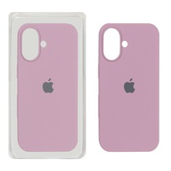 قاب سیلیکونی پاک کنی اورجینال Apple iPhone 16 - بنفش کدر (پک اصلی )
