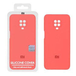 قاب سیلیکونی پاک کنی اورجینال Master Quality مدل Xiaomi Redmi Note 9S / Redmi Note 9 Pro / Redmi Note 9 Pro Max - مرجانی (پک دار)