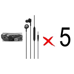 هندزفری با سیم جک 3.5 میلی متری AKG مدل EO-IG955 S8-طوسی (بسته 5 عددی)