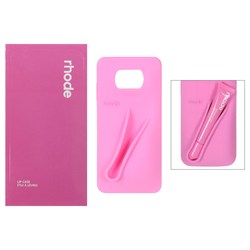 قاب سیلیکونی پاک کنی اورجینال rhode با ست لیپ گلاس Xiaomi Poco X3 / Poco X3 Pro / Poco X3 NFC - صورتی (پک دار)