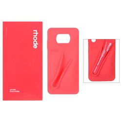 قاب سیلیکونی پاک کنی اورجینال rhode با ست لیپ گلاس Xiaomi Poco X3 / Poco X3 Pro / Poco X3 NFC - قرمز (پک دار)