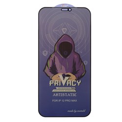 محافظ صفحه نمایش شیشه ای Full Cover Mietubl Anti Static Privacy مدل NTC - Apple iPhone 12 Pro Max