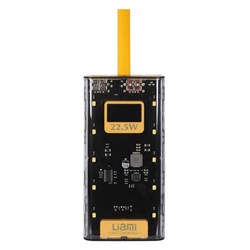 پاوربانک (PD و فست شارژ) Liami 22.5W 10000mAh مدل LM-7011 - مشکی (گارانتی شش ماهه شرکتی)