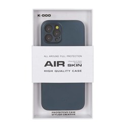 قاب Original KDoo Air Skin مدل Apple iPhone 12 Pro - سرمه ای (پک دار) - NTC