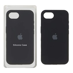 قاب سیلیکونی پاک کنی اورجینال Apple iPhone 16e - مشکی  (پک اصلی)