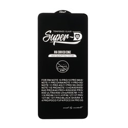 محافظ صفحه نمایش شیشه ای Xiaomi Redmi Note 13 4G / Poco M7 Pro 5G - Full Cover Super D Mietubl - ESD - مشکی (بدون پک) - NTC ORG
