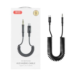 کابل تبدیل XO AUX TO Type-C مدل XO-NB-R255B - مشکی
