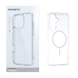 قاب اورجینال Magnetic دور ژله ای MagSafe مدل Samsung Galaxy A17 / A26 - سفید (پک دار)