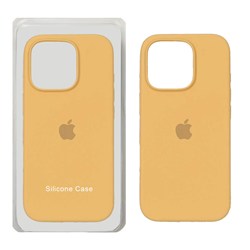 قاب سیلیکونی پاک کنی اورجینال Apple iPhone 16 Pro - صحرایی (پک اصلی)
