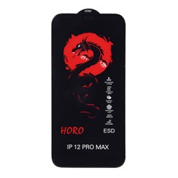 محافظ صفحه نمایش شیشه ای Full Cover ESD Horo مدل Apple iPhone 12 Pro Max