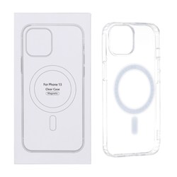 قاب شفاف Apple iPhone 13 / iPhone 14 با قابلیت شارژ NTC - MagSafe (پک دار)