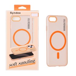 قاب اورجینال Syndee مات Magsafe مدل Apple iPhone 7 / iPhone 8 / iPhone SE (2020) - نارنجی (پک دار)