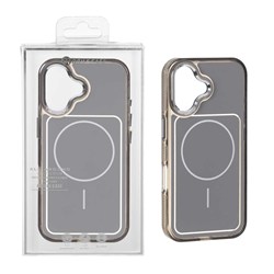 قاب اورجینال DBracketM لنز آلومینیومی MagSafe مدل Apple iPhone 16 - خاکستری (پک دار)