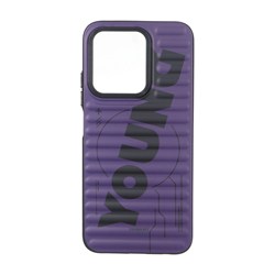 قاب Youngkit مورب Xiaomi Redmi 15C / Poco C85 - ارغوانی