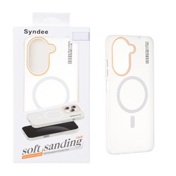 قاب اورجینال Syndee مات Magsafe مدل Xiaomi Redmi A5 / Poco C71 - سفید (پک دار)