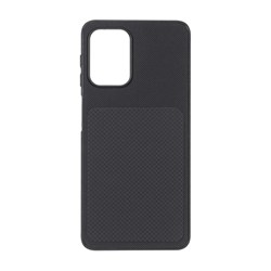 قاب سوزنی مستطیل شطرنجی Samsung Galaxy A22 4G / M22 / M32 4G / F22 - مشکی