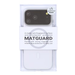 قاب Original KDoo MATGUARD Magsafe مدل Apple iPhone 17 Pro Max - شفاف (پک دار) - NTC