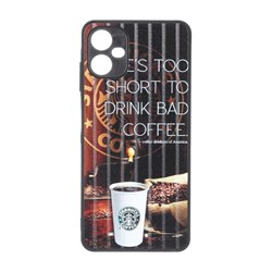 قاب Line Case محافظ لنز برجسته طرح دار Samsung Galaxy A06 - کد 36