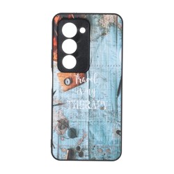 قاب Line Case محافظ لنز برجسته طرح دار Xiaomi Redmi 15 4G - کد 75