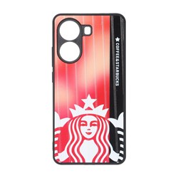 قاب Line Case محافظ لنز برجسته طرح دار Xiaomi Poco X7 Pro - کد 87