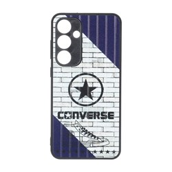 قاب Line Case محافظ لنز برجسته طرح دار Samsung Galaxy S24 FE - کد 98