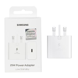 شارژر دیواری سه پین Samsung مدل EP-T2510 25W ( فست و PD) - سفید (گارانتی شش ماهه شرکتی)