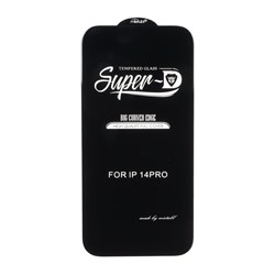 محافظ صفحه نمایش شیشه ای Full Cover Super D Mietubl مدل Apple iPhone 16 / iPhone 15 / iPhone 14 Pro