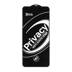 محافظ صفحه نمایش شیشه ای Full Cover Privacy Biva مدل Samsung Galaxy A21s