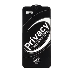 محافظ صفحه نمایش شیشه ای Full Cover Privacy Biva مدل Samsung Galaxy A35 / A55
