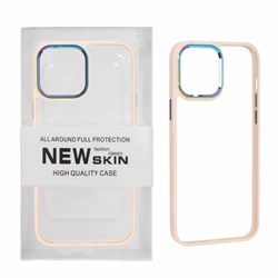 قاب اورجینال Apple iPhone 13 Pro Max - New Skin - گلبهی (پک دار) - MPS