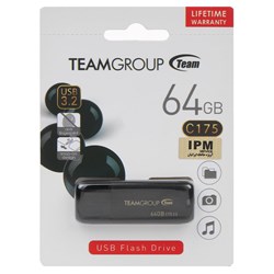 TeamGroup C175 Black USB3.2 Flash Memory-64GB