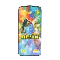محافظ صفحه نمایش شیشه ای Full Cover REIN مدل iPhone 13 Pro Max - مشکی