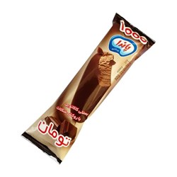 بستنی کاکائویی با روکش شکلات پاندا 55 گرمی