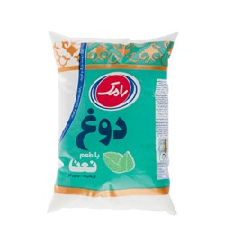 دوغ بدون گاز با طعم نعنا رامک 900 گرمی