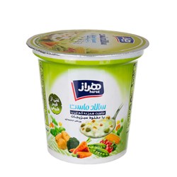 ماست همزده کم چرب با مخلوط سبزیجات هراز 700 گرمی