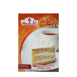 پودر کیک نیمه آماده با طعم پرتقال زر لقمه 500 گرمی