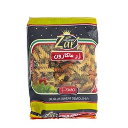 ماکارونی فرمی مته ای سبزیجات زر ماکارون 500 گرمی