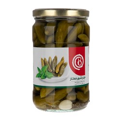 خیارشور ممتاز بیژن 680 گرمی