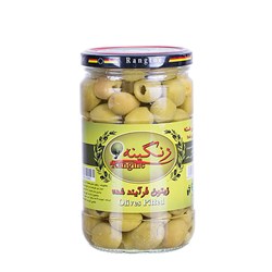 زیتون شور بدون هسته رنگینه 700 گرمی