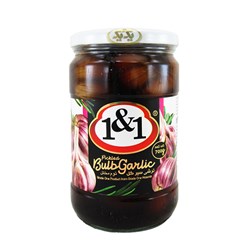 ترشی سیر گل یک و یک 700 گرمی